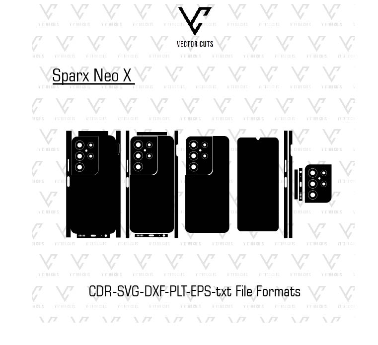 Sparx Neo X Mobile Skin Template