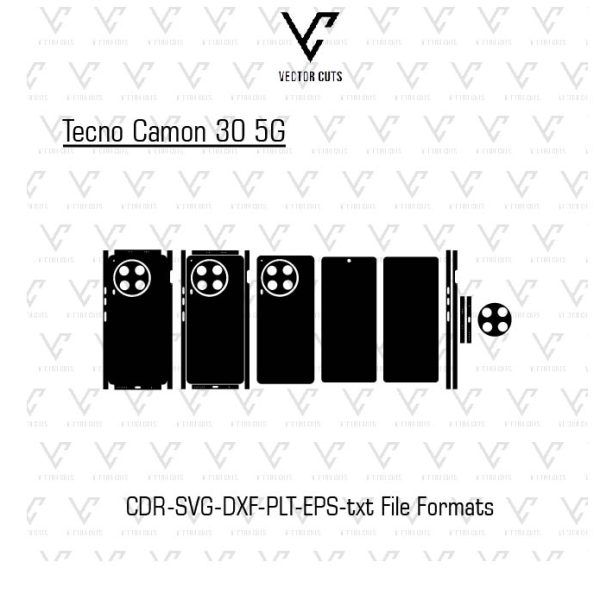 Tecno Camon 30 5G Mobile Skin Template