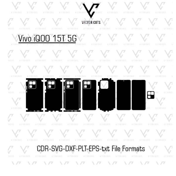 Vivo iQOO 15T 5G Mobile Skin Template