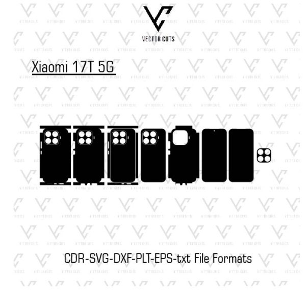 Xiaomi 17T 5G Mobile Skin Template