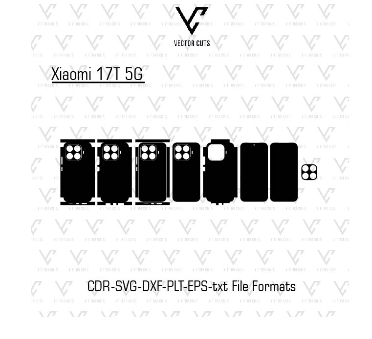 Xiaomi 17T 5G Mobile Skin Template