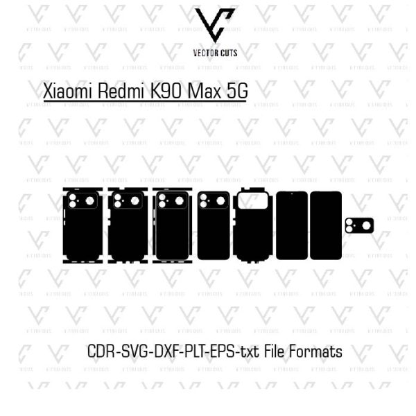 Xiaomi Redmi K90 Max 5G Mobile Skin Template