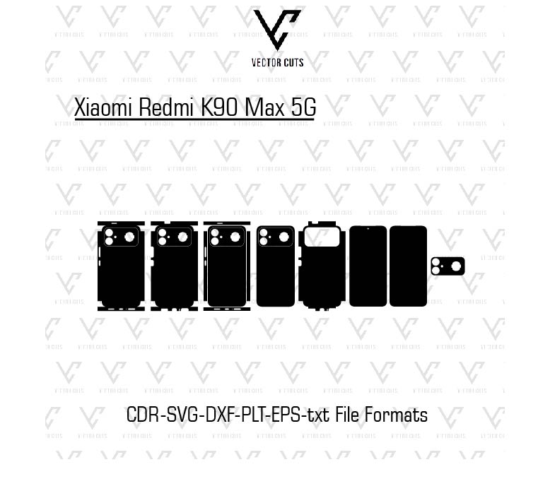 Xiaomi Redmi K90 Max 5G Mobile Skin Template