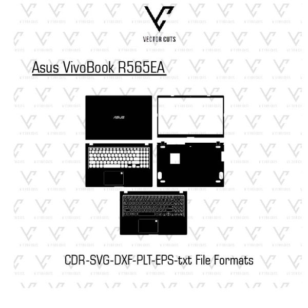 Asus VivoBook R565EA Laptop Skin Template