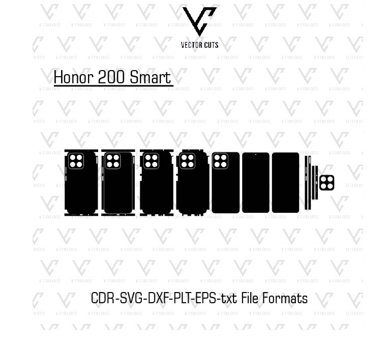 Honor 200 Smart Mobile Skin Template