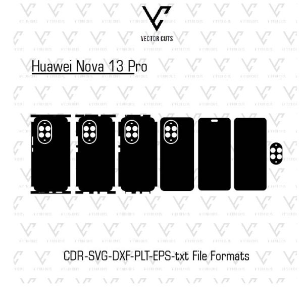 Huawei Nova 13 Pro Mobile Skin Template