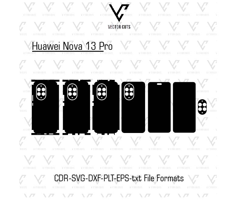 Huawei Nova 13 Pro Mobile Skin Template