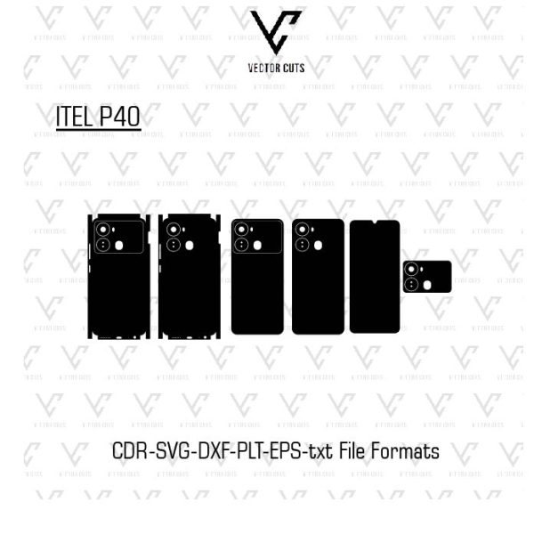 ITEL P40 Mobile Skin Template