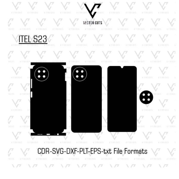 ITEL S23 Mobile Skin Template