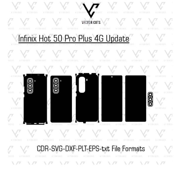 Infinix Hot 50 Pro Plus 4G Update Mobile Skin Template