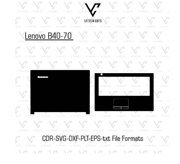 Lenovo B40-70 Laptop Skin Template