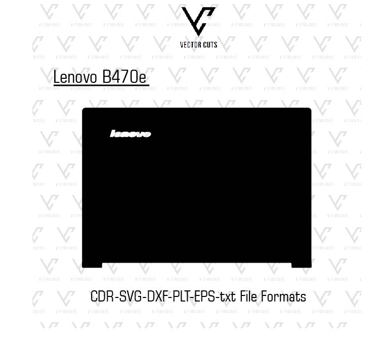 Lenovo B470e Laptop Skin Template