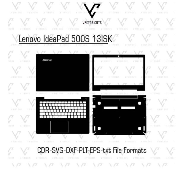 Lenovo IdeaPad 500S 13ISK Laptop Skin Template