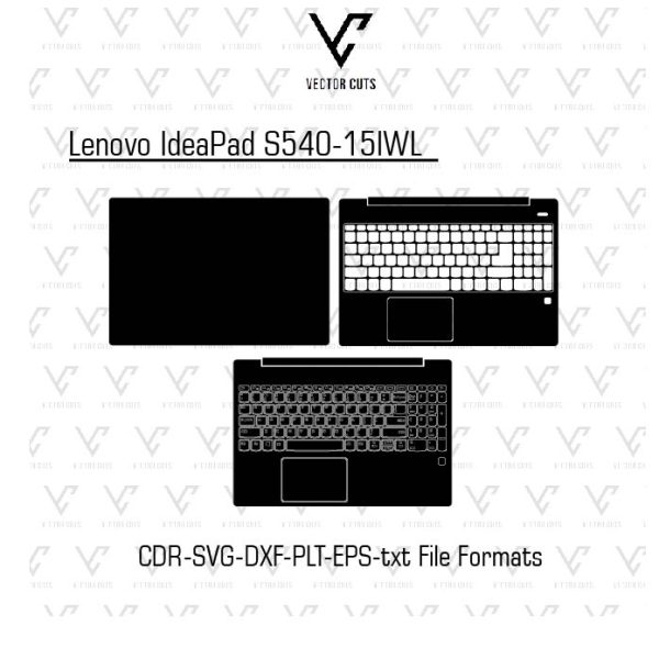 Lenovo IdeaPad S540-15IWL Laptop Skin Template