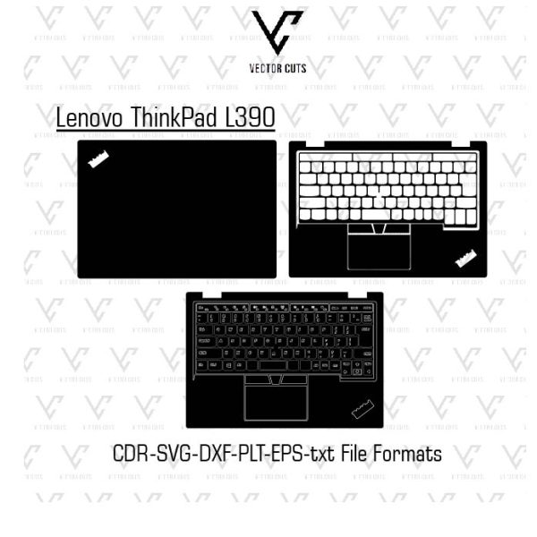 Lenovo ThinkPad L390 Laptop Skin Template