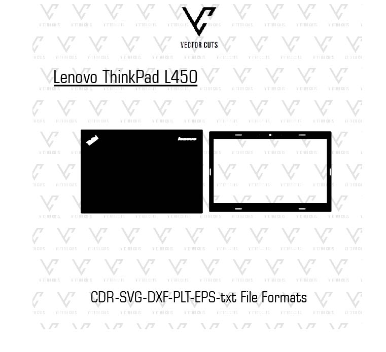 Lenovo ThinkPad L450 Laptop Skin Template