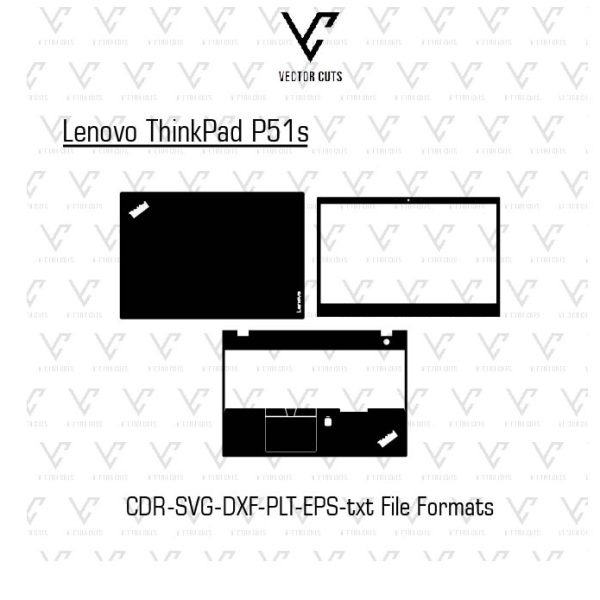 Lenovo ThinkPad P51s Laptop Skin Template
