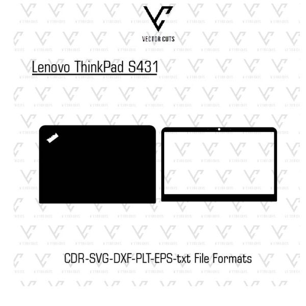 Lenovo ThinkPad S431 Laptop Skin Template
