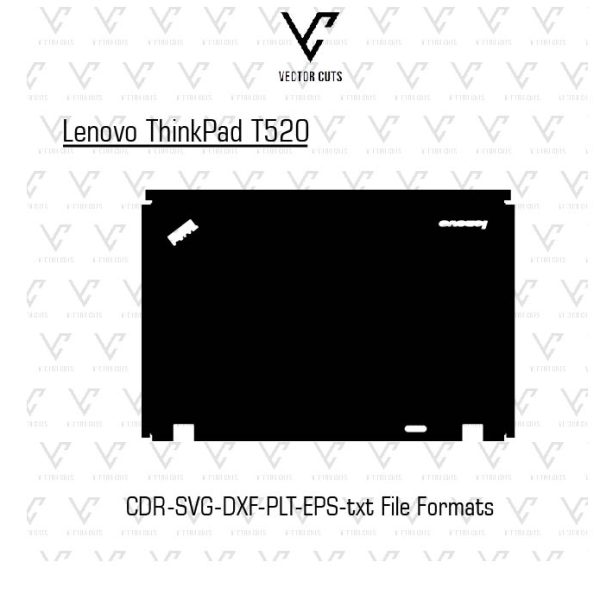 Lenovo ThinkPad T520 Laptop Skin Template