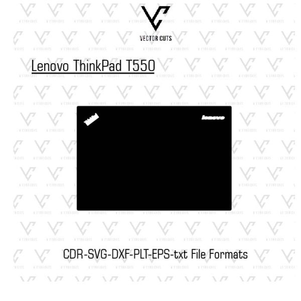 Lenovo ThinkPad T550 Laptop Skin Template