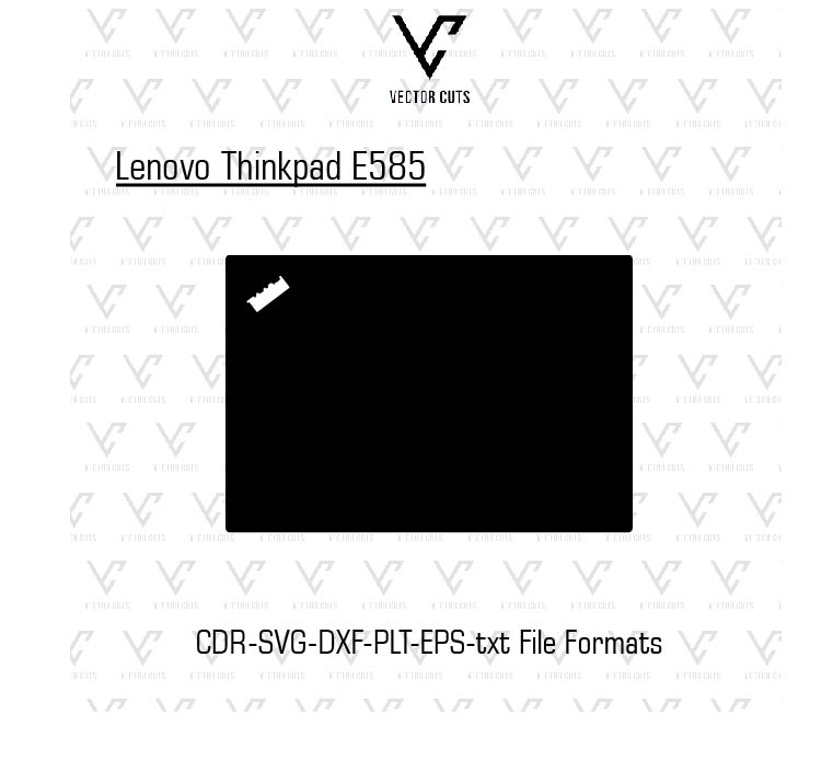 Lenovo Thinkpad E585 Laptop Skin Template