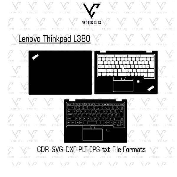 Lenovo Thinkpad L380 Laptop Skin Template