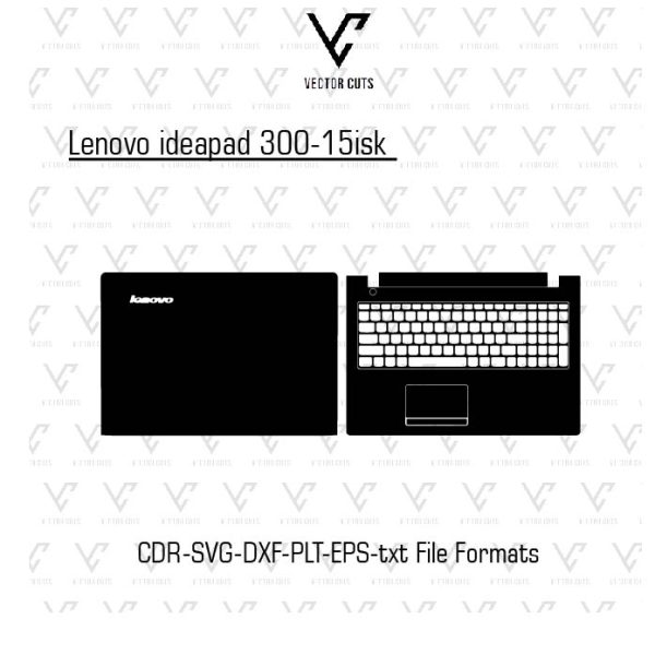 Lenovo ideapad 300-15isk Laptop Skin Template
