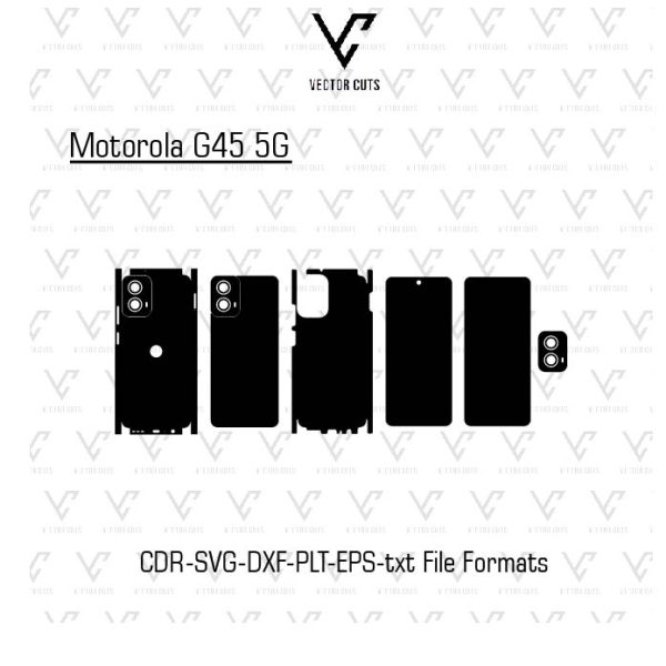Motorola G45 5G Mobile Skin Template