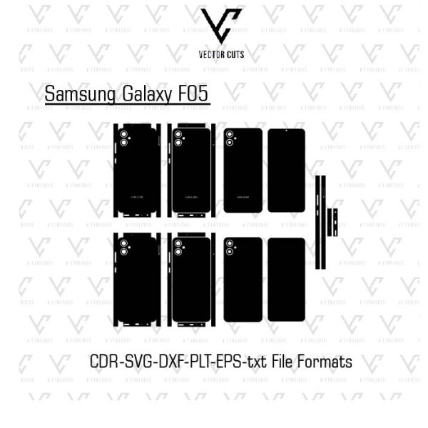 Samsung Galaxy F05 Skin Template