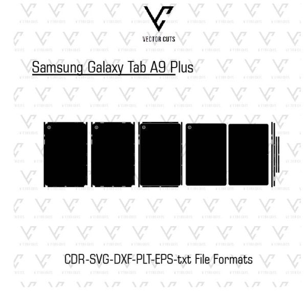 Samsung Galaxy Tab A9 Plus Skin Template