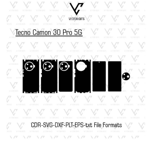 Tecno Camon 30 Pro 5G Mobile Skin Template