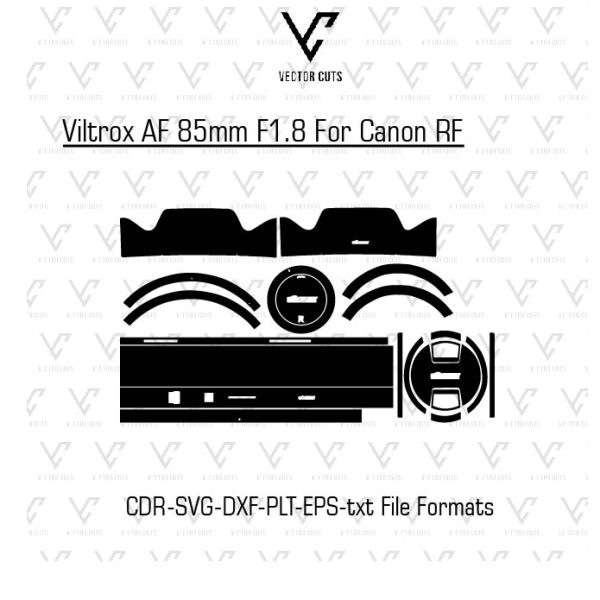 Viltrox AF 85mm F1.8 For Canon RF Camera Lens Skin Template