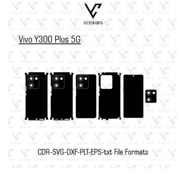 Vivo Y300 Plus 5G Mobile Skin Template