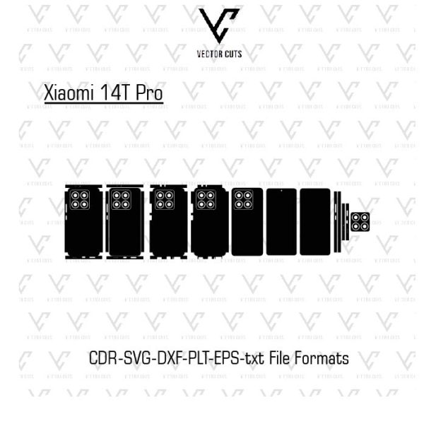 Xiaomi 14T Pro Mobile Skin Template