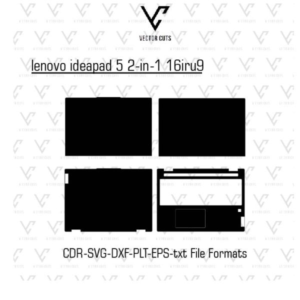 lenovo ideapad 5 2-in-1 16iru9 Laptop Skin Template