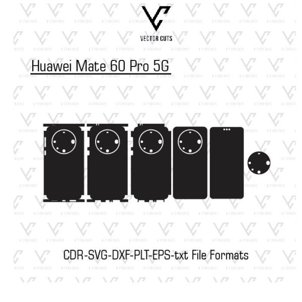 Huawei Mate 60 Pro 5G Mobile Skin Template