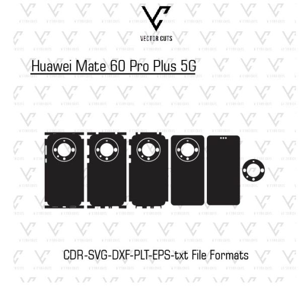Huawei Mate 60 Pro Plus 5G Mobile Skin Template