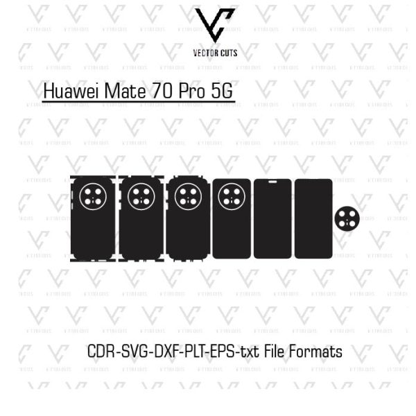 Huawei Mate 70 Pro 5G Mobile Skin Template