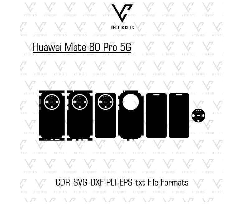 Huawei Mate 80 Pro 5G Mobile Skin Templates