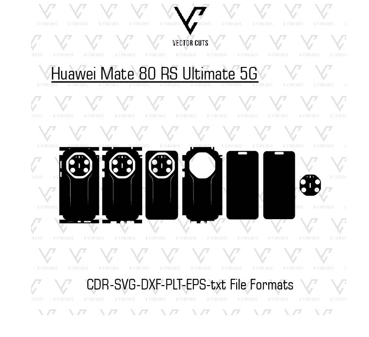 Huawei Mate 80 RS Ultimate 5G Mobile Skin Template