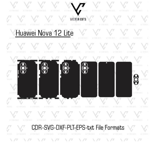 Huawei Nova 12 Lite Mobile Skin Template