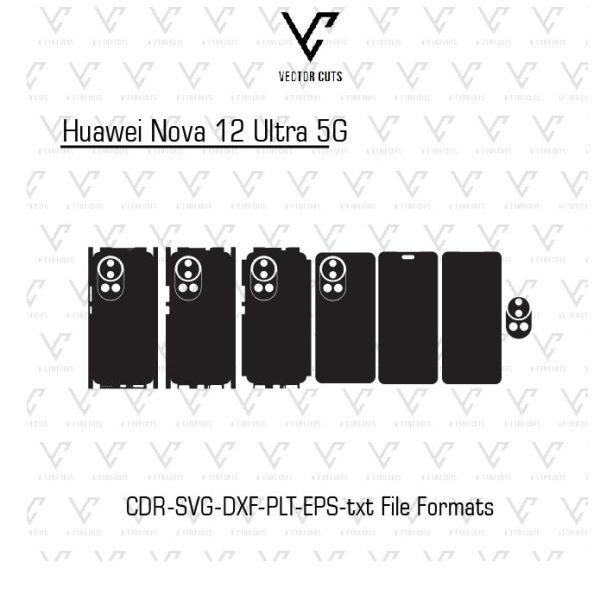 Huawei Nova 12 Ultra 5G Laptop Skin Template