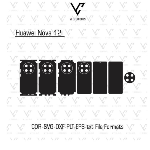 Huawei Nova 12i Mobile Skin Template