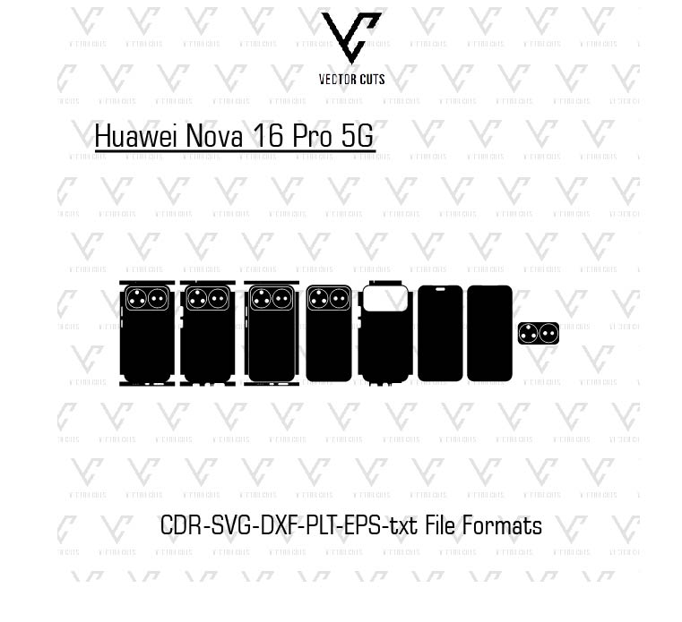 Huawei Nova 16 Pro 5G Mobile Skin Template