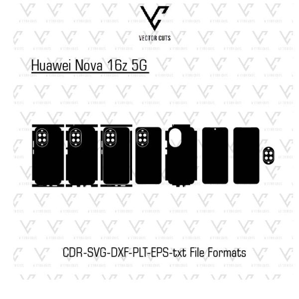 Huawei Nova 16z 5G Mobile Skin Template