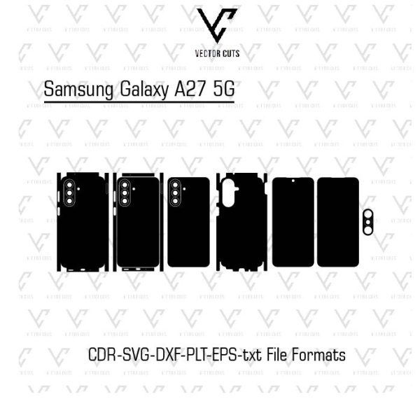 Samsung Galaxy A27 5G Mobile Skin Template