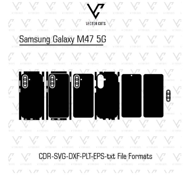 Samsung Galaxy M47 5G Mobile Skin Template