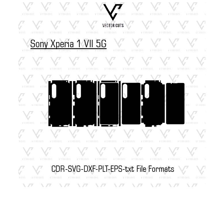 Sony Xperia 1 VII 5G Mobile Skin Template
