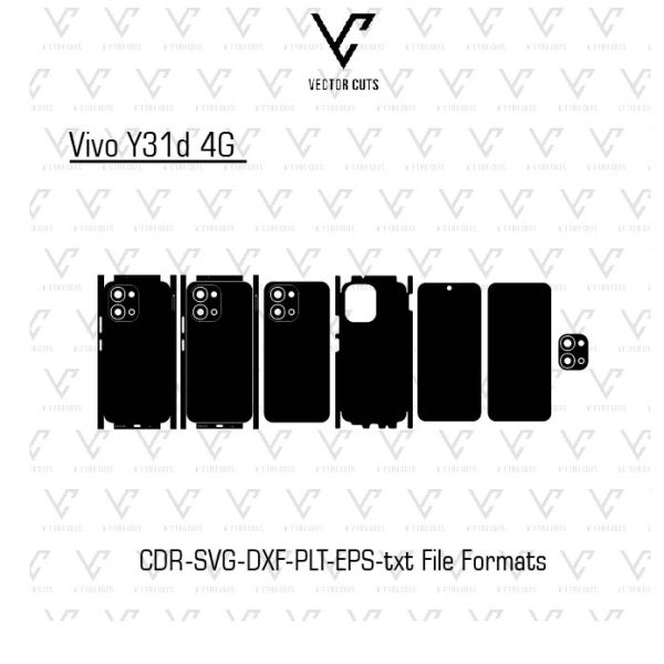 Vivo Y31d 4G Mobile Skin Template