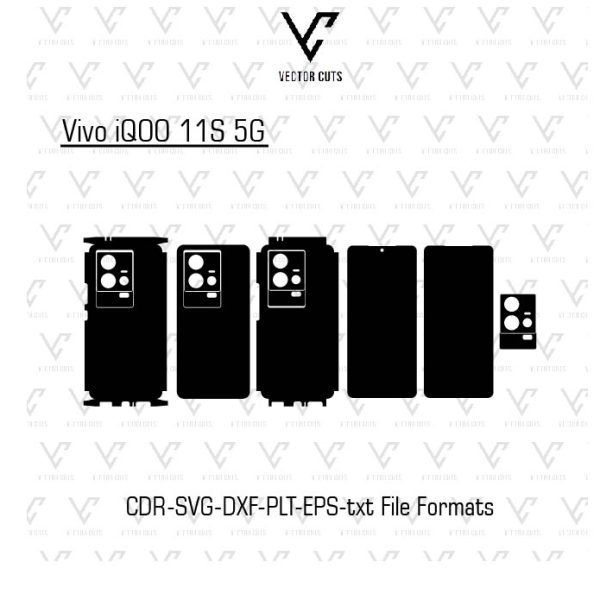 Vivo iQOO 11S 5G Mobile Skin Template